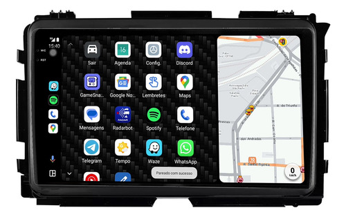 Multimidia Hrv 16/21 9p Octacore Carplay 6gb 128gb Tpros 360