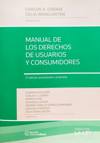 Manual De Los Derechos De Usuarios Y Consumidores Carlos A.