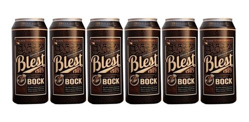 Cerveza Blest Bock Lata 473 Ml Pack X 6