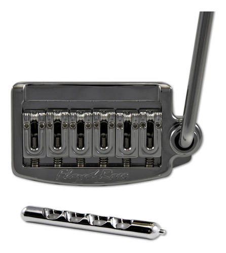 Floyd Rose Rail Tail Tremolo Kit Black Nickel For Strat  Aad