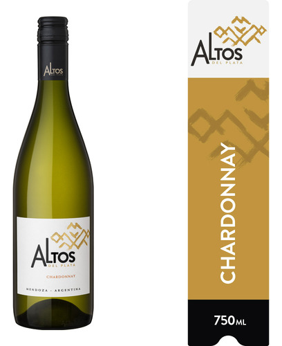 Vino Blanco Altos Del Plata Chardonnay 750ml