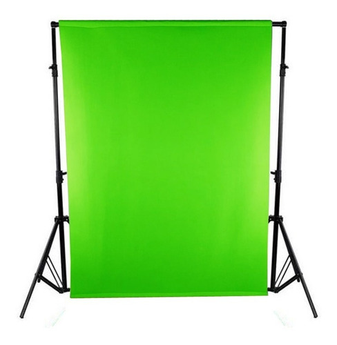Fondo Infinito Croma Key Verde Tela 2x1.45 - Sin Estructura.