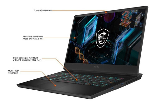 Imagen 10 de 10 de Notebook Msi Gp66 15.6'' Core I7 11va Gen 16gb 1tb Rtx3080