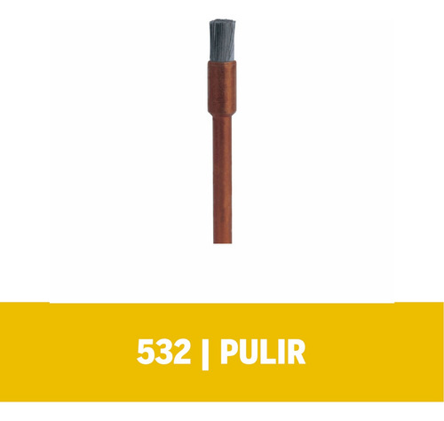 Cepillo Pulir Limpiar Dremel 532 Minitorno Dremel X 2 Unidad