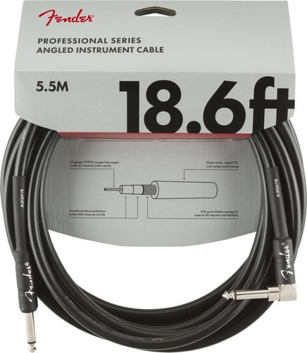 Cable P/ Instrumento Fender Professional Series Angled 5.5 M