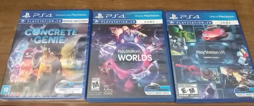 Sony Playstation VR CUH ZVR1 Completo Para Jogos De Ps4 Funciona No Ps5 sony-playstation-vr-cuh-zvr1-completo-para-jogos-de-ps4-funciona-no-ps5
