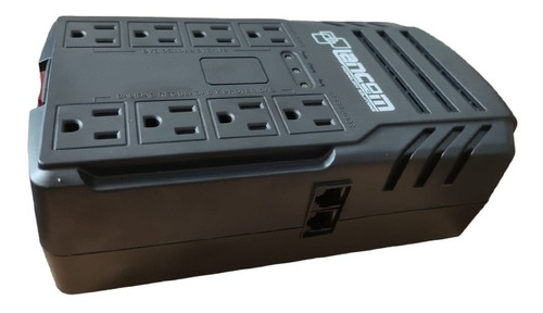 Regulador De Voltaje Automatico Lancom I-119 8 Tomas 1200va