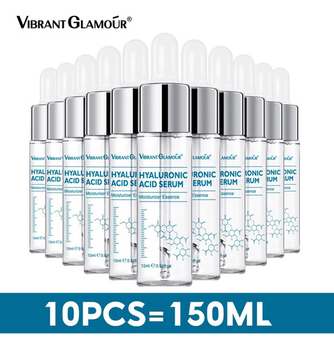 Sérum Facial Reductor De Poros Con Ácido Hialurónico Vibrant