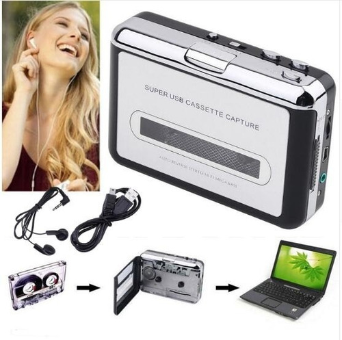 Convertidor Conversor Cassette A Mp3