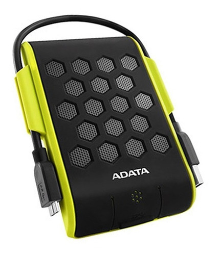 Imagen 2 de 3 de Adata Disco Duro Externo 1tb Portatil Hd720 Uso Rudo Amarill