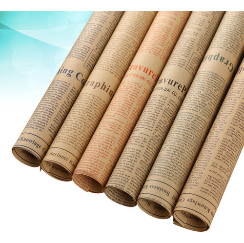 Cw Papel Kraft For Periódicos Kraft, 50 Hojas