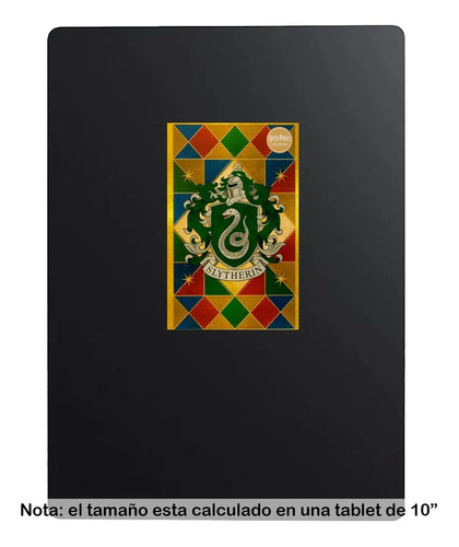 Calca Etiqueta Sticker 10 Cm. Slytherin Potter Modld0012