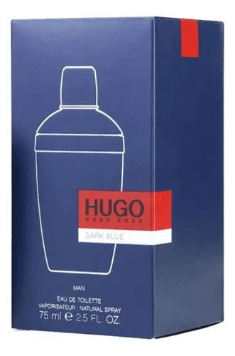 Perfume Dark Blue Hombre De Hugo Boss Edt 75ml Original