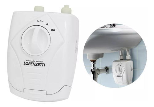 Aquecedor Versatil 3 Temperaturas Lorenzetti Branco Para Pia