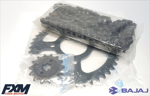 Kit Arrastre Discover 125 St-r Sprocket Oring Bajaj Original