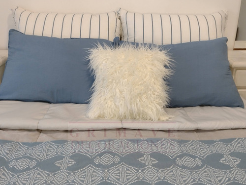 Imagen 3 de 3 de Almohadon Tusor 60x80 Local Caballito Envios T/pais.