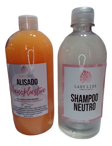 Alisado Nanoplastia - Lacio Perfecto + Shampoo Neutro 500ml