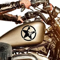 Comprar Set X2 Calcos Estrellas Punisher Calco Sticker Ploteo 15cm