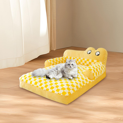 Sofá De Felpa Resistente Al Desgaste Para Perros, 65cmx50cm