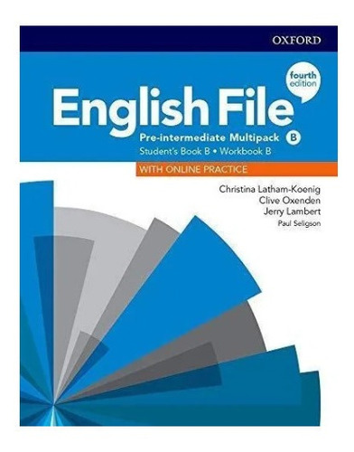 English File Pre Intermediate - Multipack B - 4th Edition 