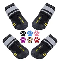 Comprar Qumy - Botas Impermeables Para Perros, Con Tiras Reflectante