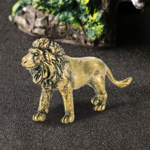Estatua De León Para Mascota De Té, Decoración Del Hogar,