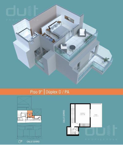 Dpto Centro De 2 Dormitorios, Dos Baños Completos, Y Terraza De 20m2