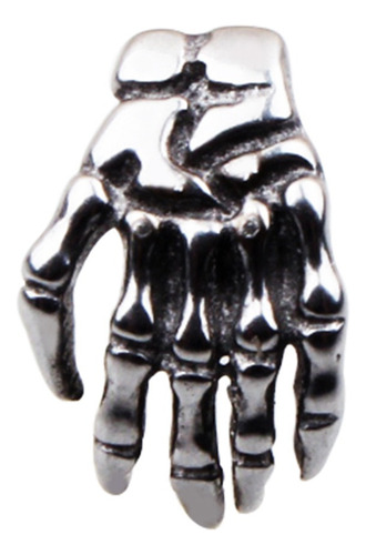 Anillo Barra De Forma Mano De Esqueleto Labio Perforación