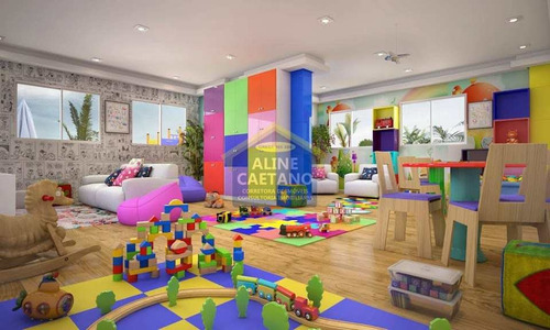 Ap 3 Dorm 2 Vagas Guilhermina, Sinal R$ 56mil - Vesa1098