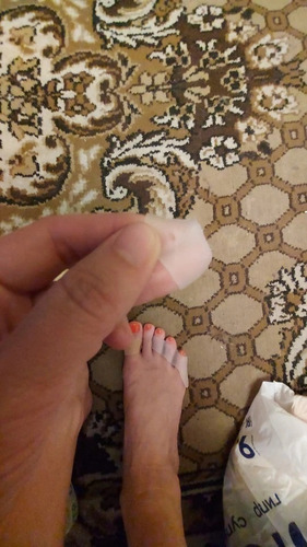 Imagem 7 de 10 de 2 Pares Separador Protetor Dedo Pé Silicone Anti Calos Bolh