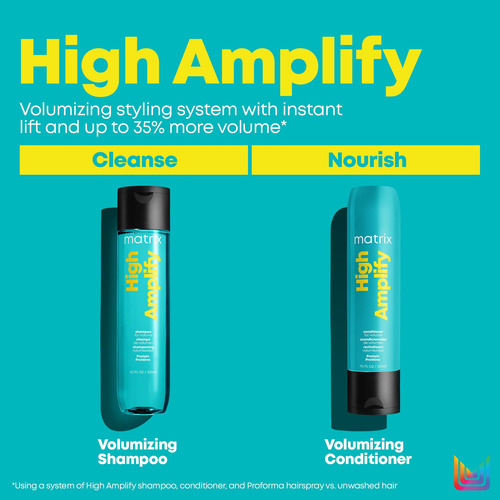 Shampoo Matrix High Amplify Volumizing 1l Sem Silicone