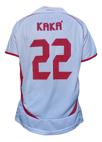 Camiseta Milan Retro Blanca Kaká 22