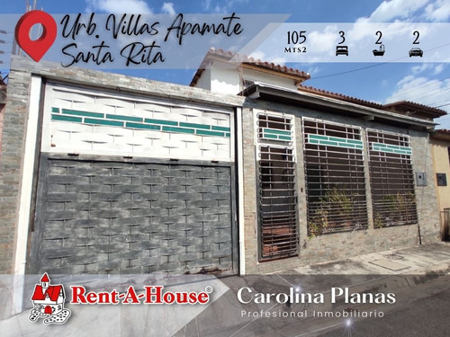 Casa Townhouse En Venta En Maracay, Urb. Villas Apamate 24-5995 Cp