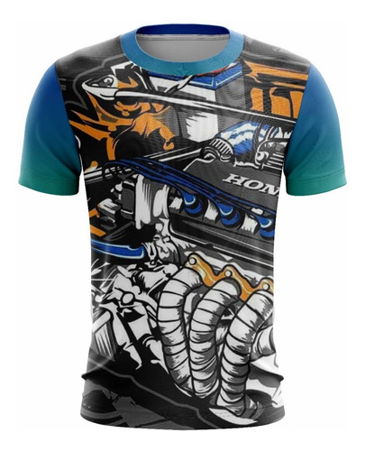 Remera Honda Civic (full Print)