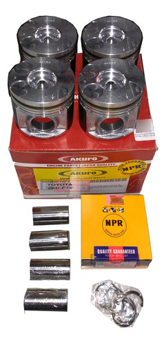 Subconjunto Toyota 2kd Hilux 2.5 16v Pozo 48mm Aros Npr