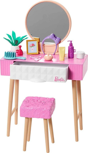 Barbie - Muebles Decoración Del Hogar Hjv32-hjv35