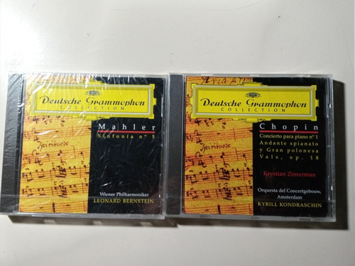 Colección Deutsche Grammophon- 2 Cds. - Nuevos