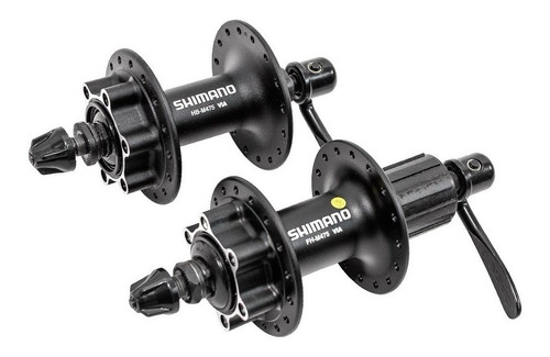 Par Cubo Shimano Deore M475 36f Disco 6 Paraf 8v 9v 10v 11v