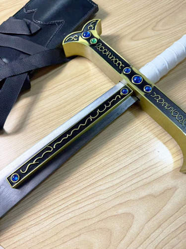 Espada Yoru De Dracule Mihawk - Réplica De Acero Decorativo