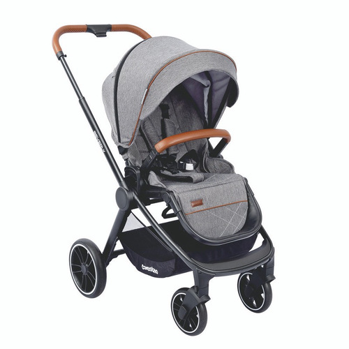 Cochecito Carestino Beverly V2 Con Accesorios - Gris