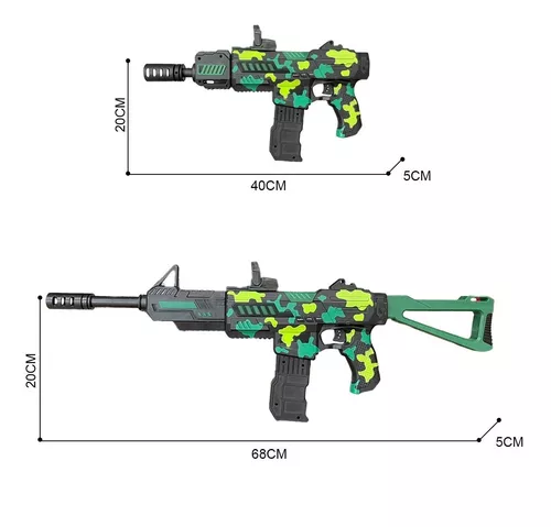 Brinquedo Arma Fuzil Sniper Arminha Som Luzes Movimento - Escorrega o Preço