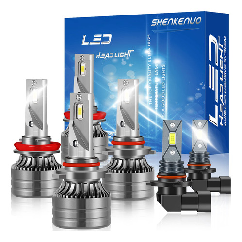 Shenkenuo Compatible Con Ford F-150 (2015-2020) 9005 De Haz