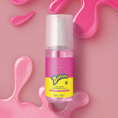 O Boticário Body Splash Cologne Bubbaloo Tutti Frutti 60 ml Volumen por unidad 60 ml