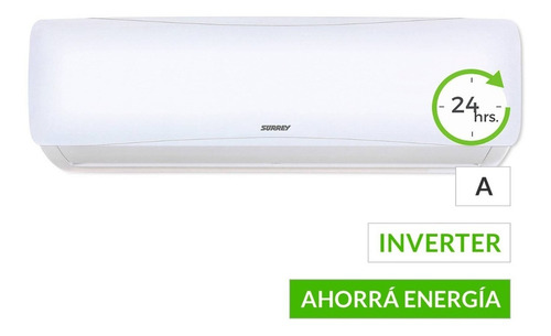 Imagen 4 de 5 de Aire Acondicionado Surrey Inverter Smart 2400 Fg Frío Calor