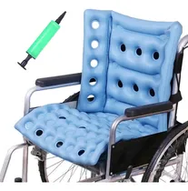 Comprar Cojín Antiescaras Ortopédico Inflable Celda De Aire + Bombín
