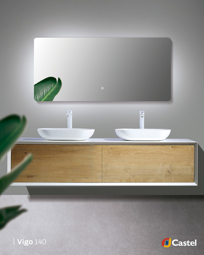 Mueble De Baño Vigo 140 Nuez Castel