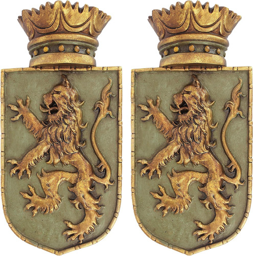 Design Toscano Medieval Rampant Lion