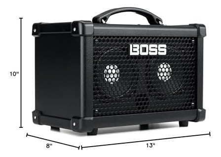 Boss Dual Cube Lx 2 X 5 Pulgadas De 10 Vatios Portátiles