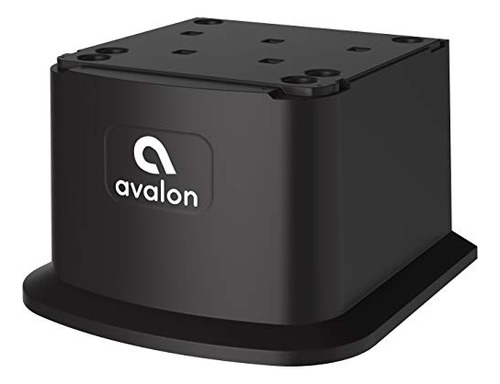 Dispensador Agua Avalon, Extensor Altura Pedestal, Base-blk