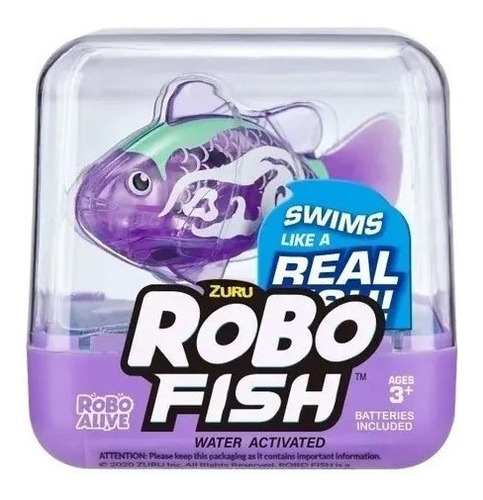 Robo Fish Zurus Original Juguete Para Agua Robot Pez